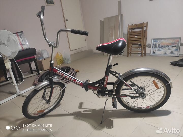 Велосипед подростковый stels складной