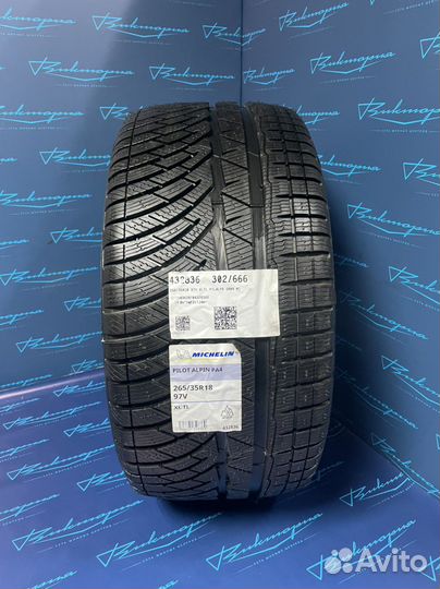 Michelin Pilot Alpin 4 245/40 R18 и 265/35 R18 97Y