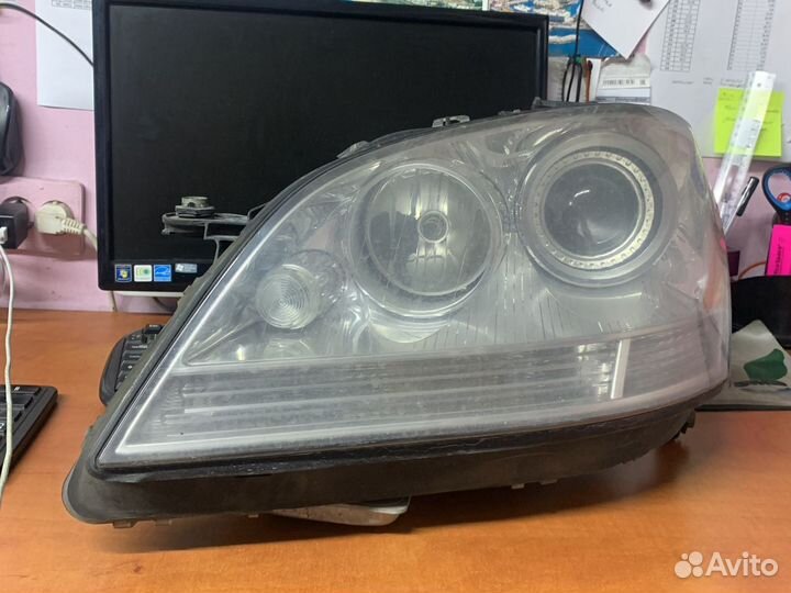 Мерседес w164 фара левая