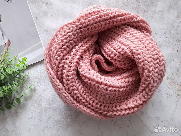 Снуд шарф женский