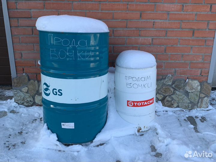 Пустые бочки 60л, ведра 20л