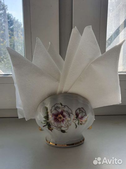 Салфетница фарфоровая новая Германия