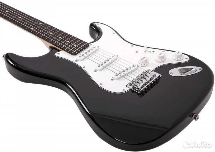 Электрогитара Aria STG-003 BK, цвет Black