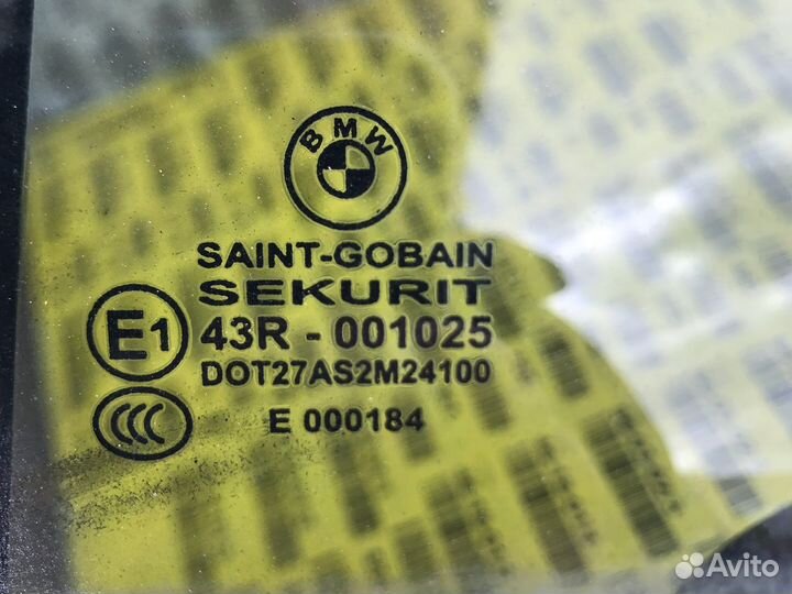 Форточка задняя левая bmw f01 f02 бмв ф01 ф02