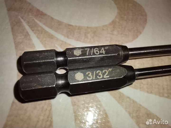 Биты дюймовые 7/64