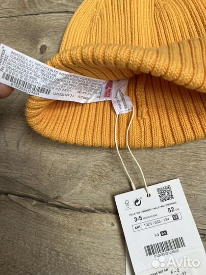 Шапка zara 3-5
