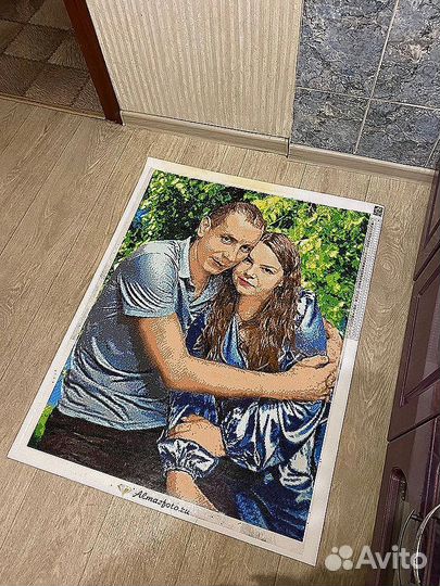 Алмазная мозаика по фото - набор