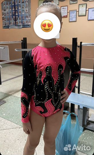 Купальник для спортивной аэробики 128-134