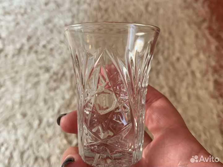 Стопки хрустальные СССР