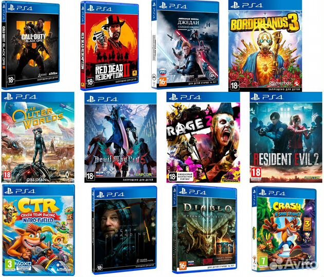 Sony PS4 Лицензионные Игры