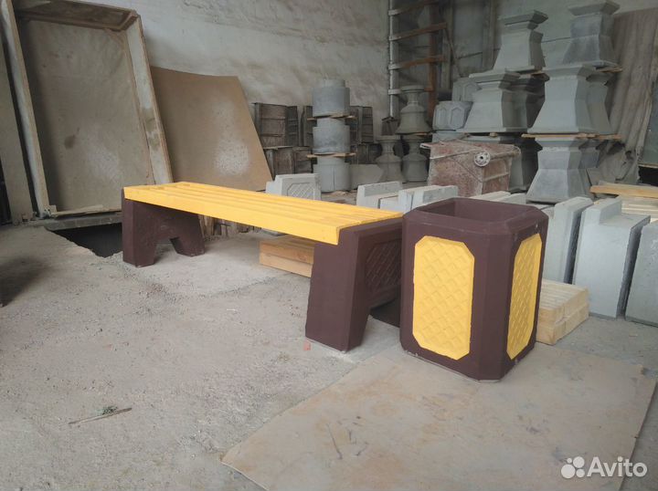 Урна бетонная