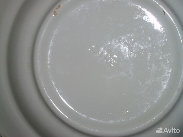 Три тарелки из сервиза Сирень зик