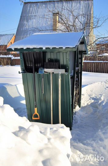 Дровник садовый сарай органайзер