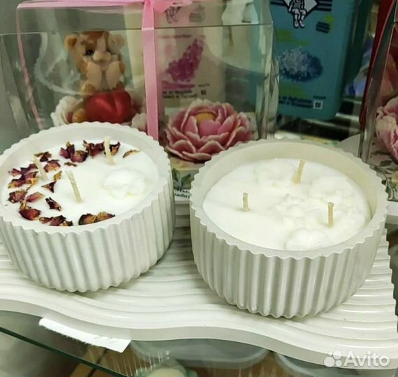 Аромасвечи ручной работы