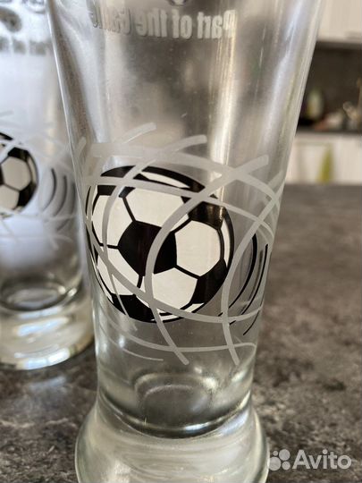 Пивные бокалы стаканы Carlsberg