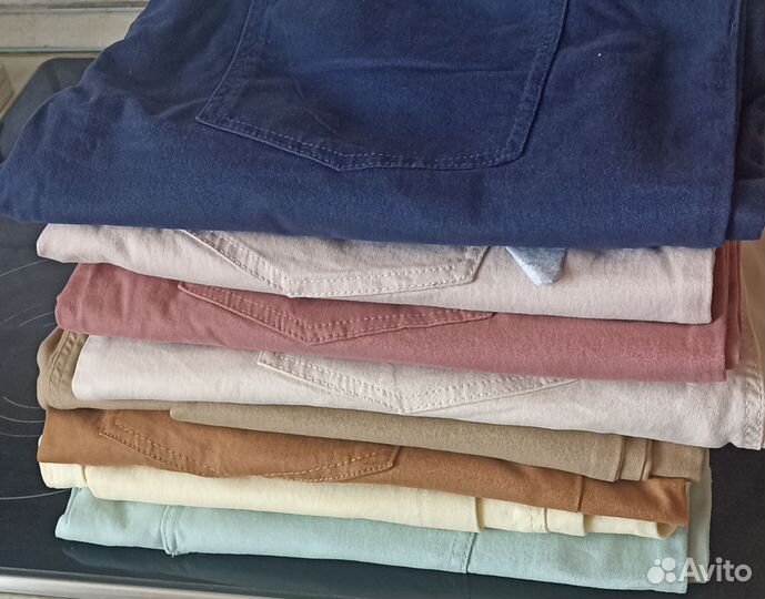 Женские брюки хлопок 60 размер 8 цветов