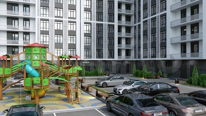 1-к. квартира, 44,2 м², 3/12 эт.