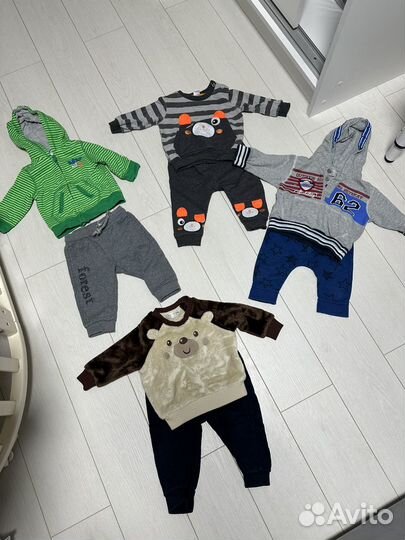 Вещи пакетом на мальчика с рождения до года