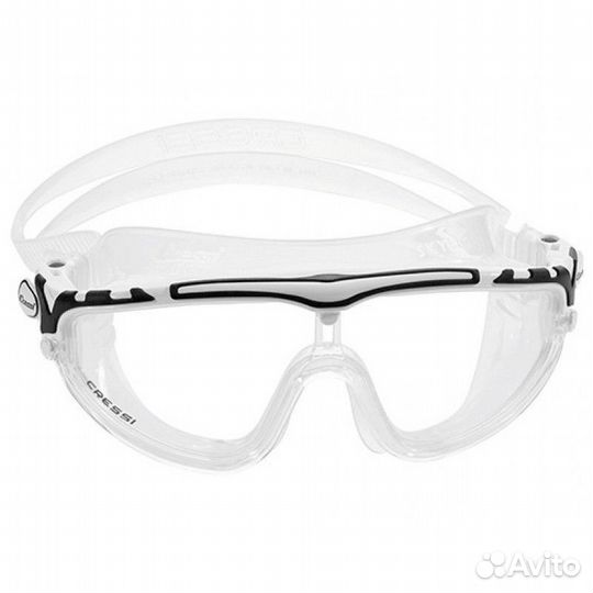 Очки для плавания Skylight White Black/clear