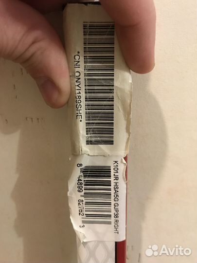 Клюшка хоккейная правая JR Reebok Ai5