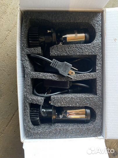 Лампочки с линзой h4