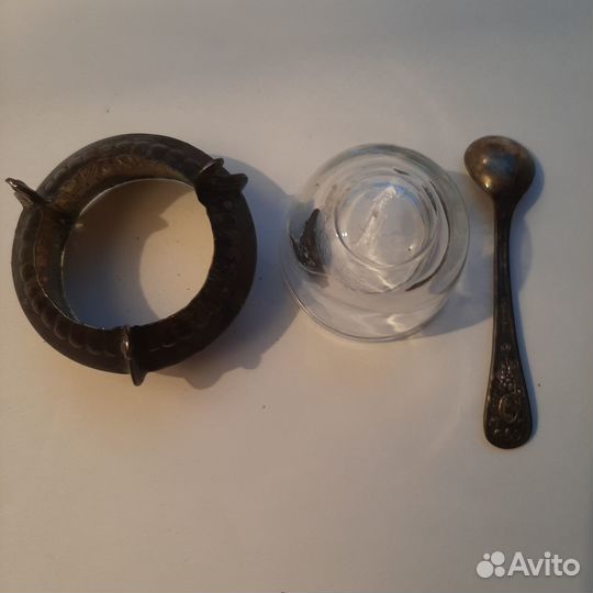 Солонка мельхиор СССР