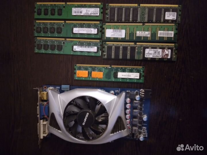 Видеокарта и оперативная память