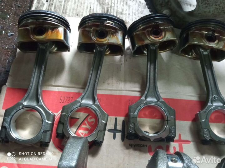 Поршень с шатуном Kia Hyundai 1.6 G4FG