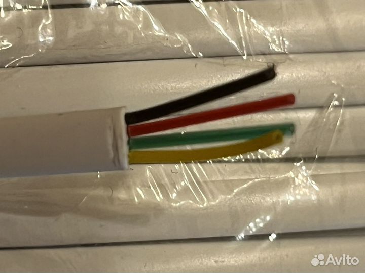 Кабель телефонный 4 жильный