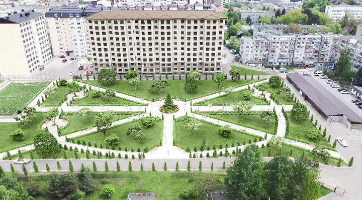 3-к. квартира, 122,7 м², 6/10 эт.