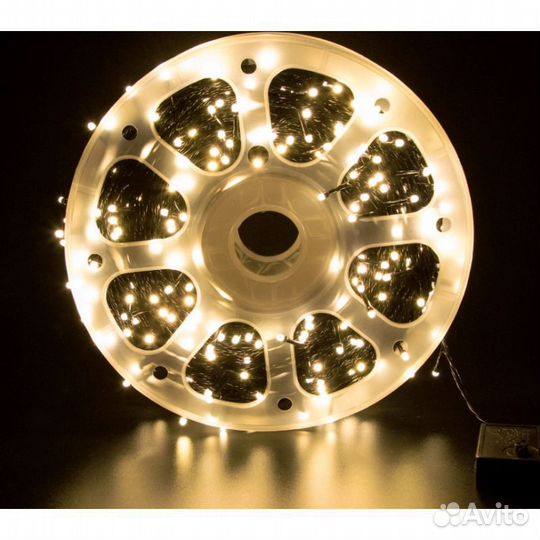 Уличная светодиодная гирлянда 50м разные цвета