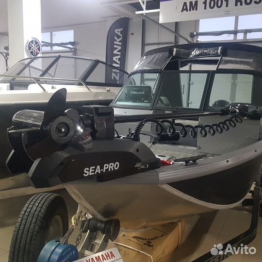 Электромотор с функцией Якорь SEA-PRO 65L GPS чер