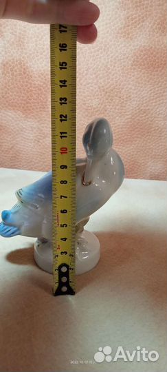 Статуэтка селезень, утка, птичка