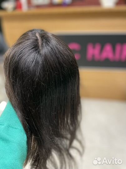 Накладка из натуральных волос