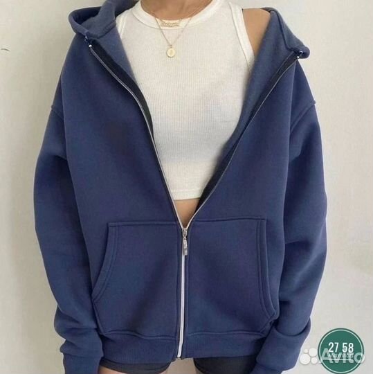 Толстовка женская на молнии