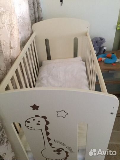 Кроватка Micuna dinus с матрасом