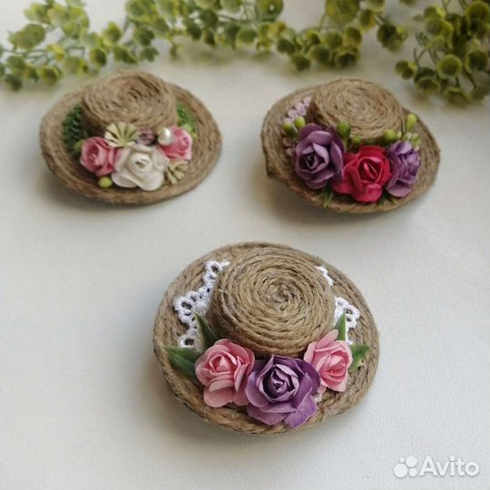 Шляпка - заколка