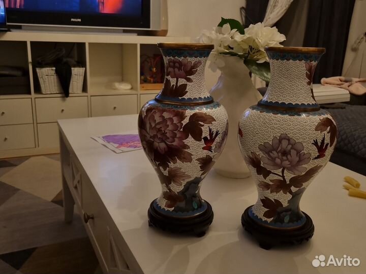 Ваза клуазоне