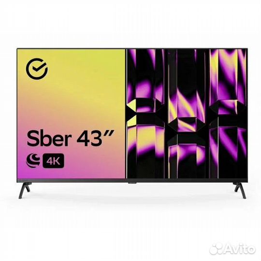Телевизор 43 Sber 4k Смарт Тв