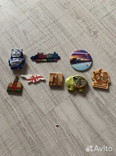 Магниты разных стран и городов