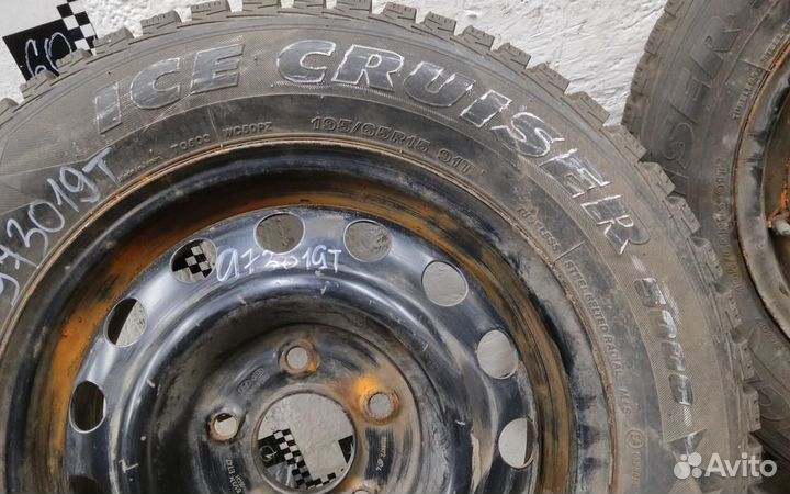 Диск колеса штампованный Kia Ceed 1 R15