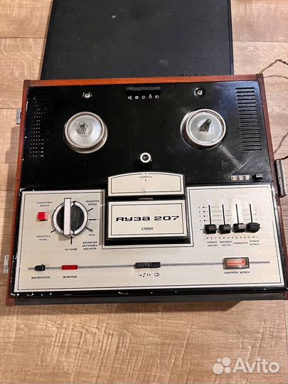 Катушечный магнитофон Яуза 207