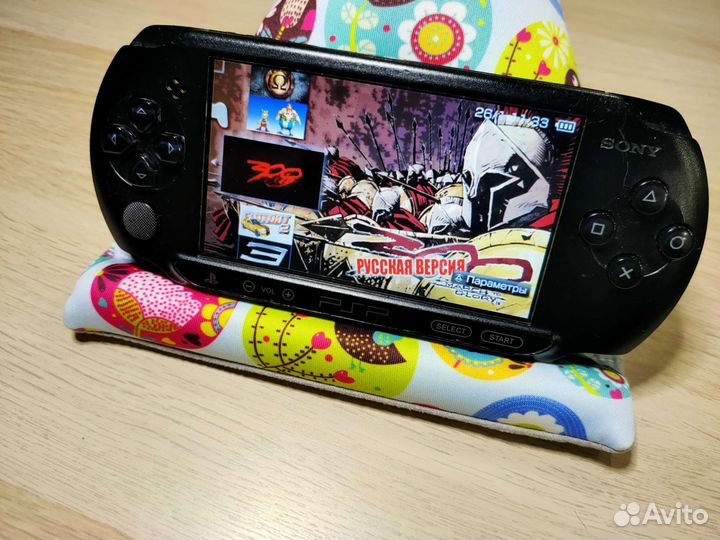 Sony PSP E1008 Black 16GB