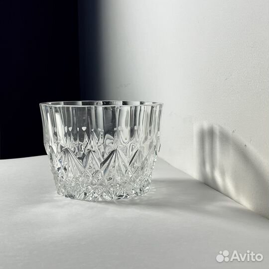 Хрустальный салатник СССР, винтаж