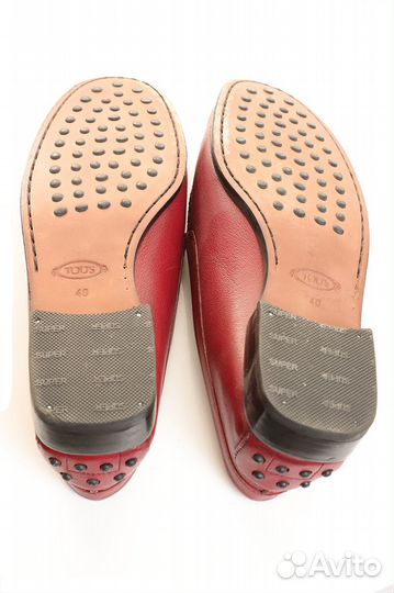 Лоферы Tods, кожа натуральная, 40RU (26.5 см)