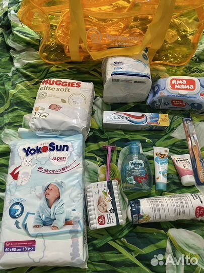 Готовая сумка в роддом