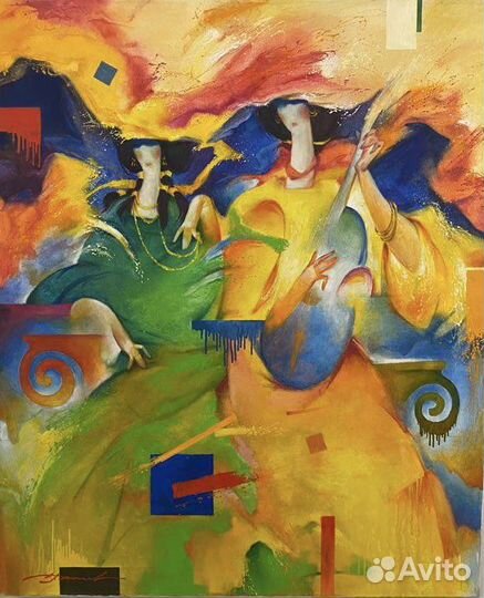 Картина «Романс» А.Аханов