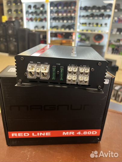 Усилитель Magnum Red Line MR-4.80D (4 канала)