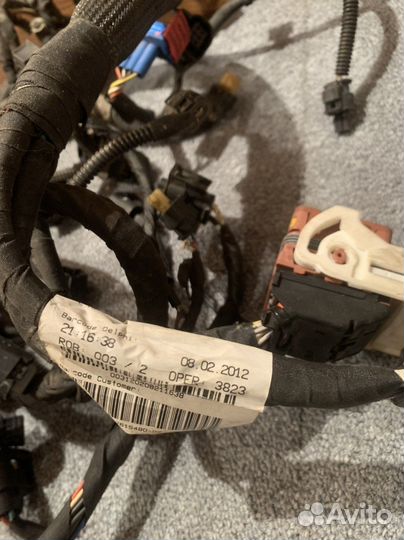 Проводка моторная (коса) peugeot 308 EP6 2012