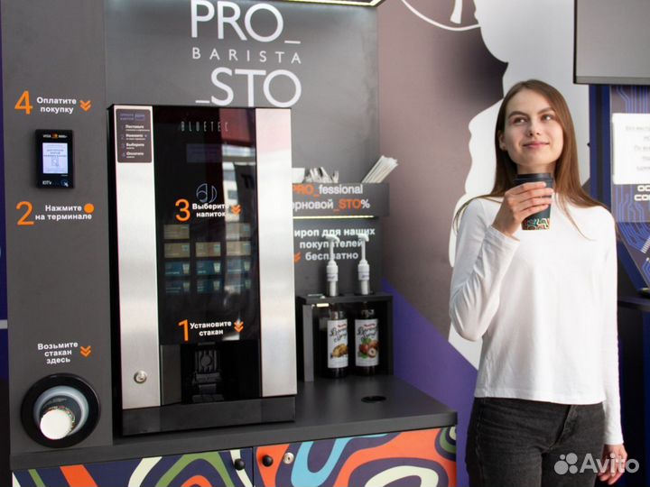 Кофейня самообслуживания / кофе с собой